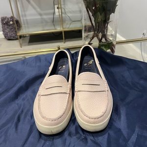 Light pink Coke Hann Loafers